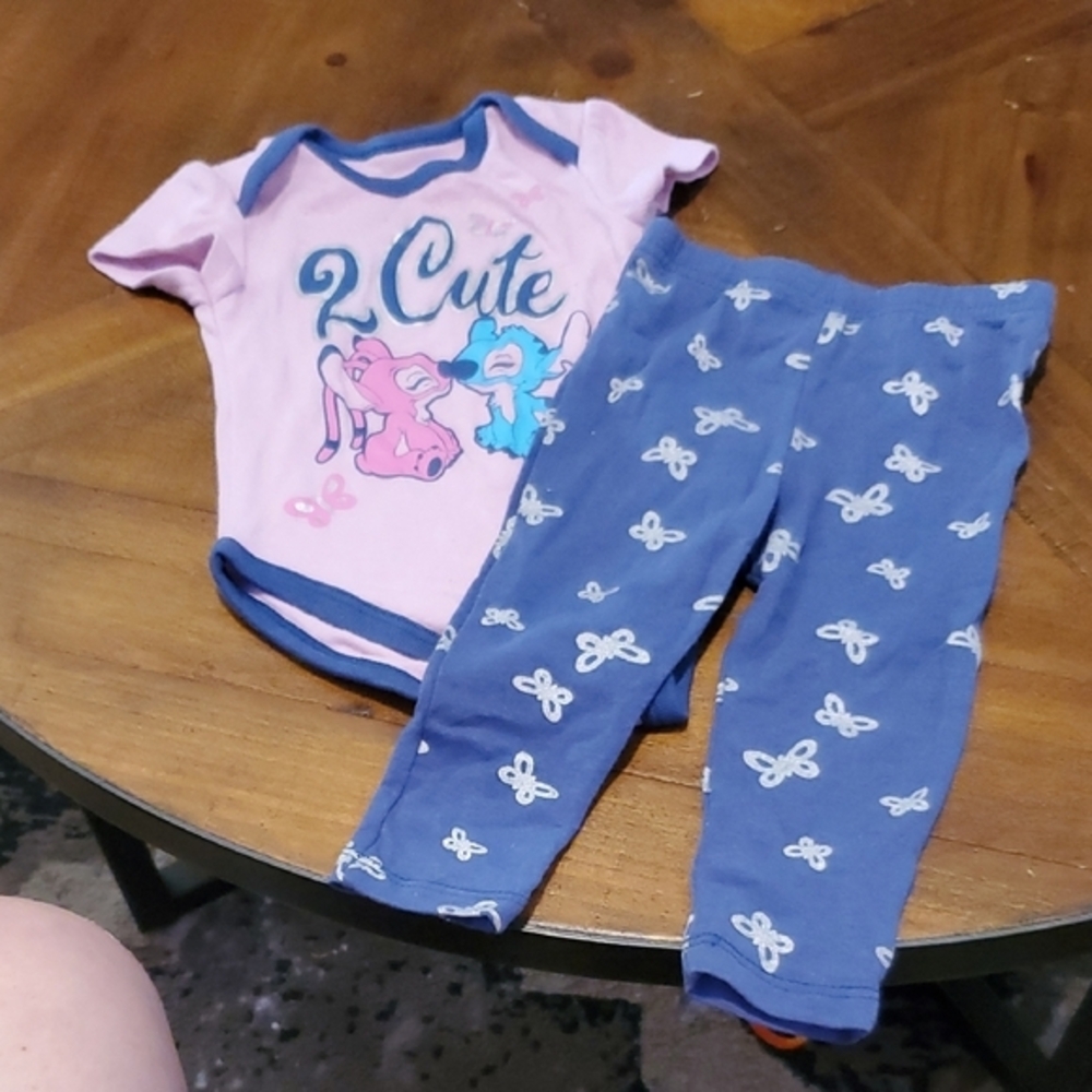 Disney Pink and Blue Kids Matching Set